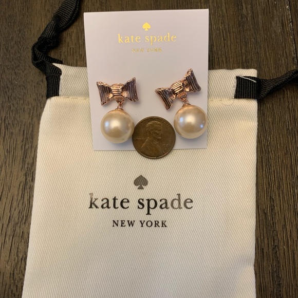 Kate Spade Earrings Rose - Picture 2 of 2